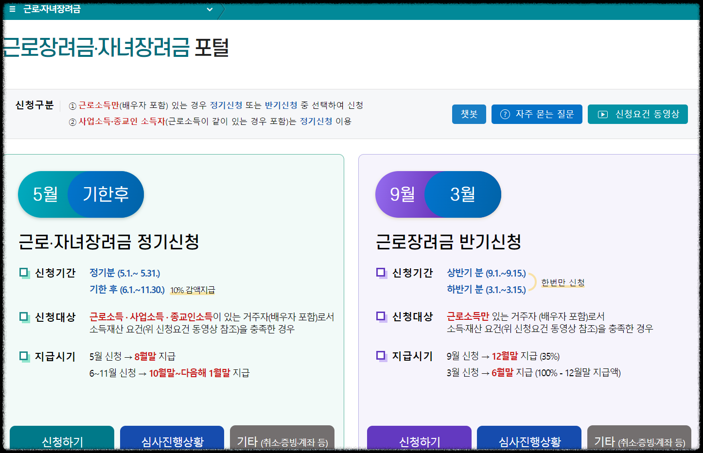  2023근로장려금 반기 신청 자격 기간,지급일 및 예상 지급금 총정리
