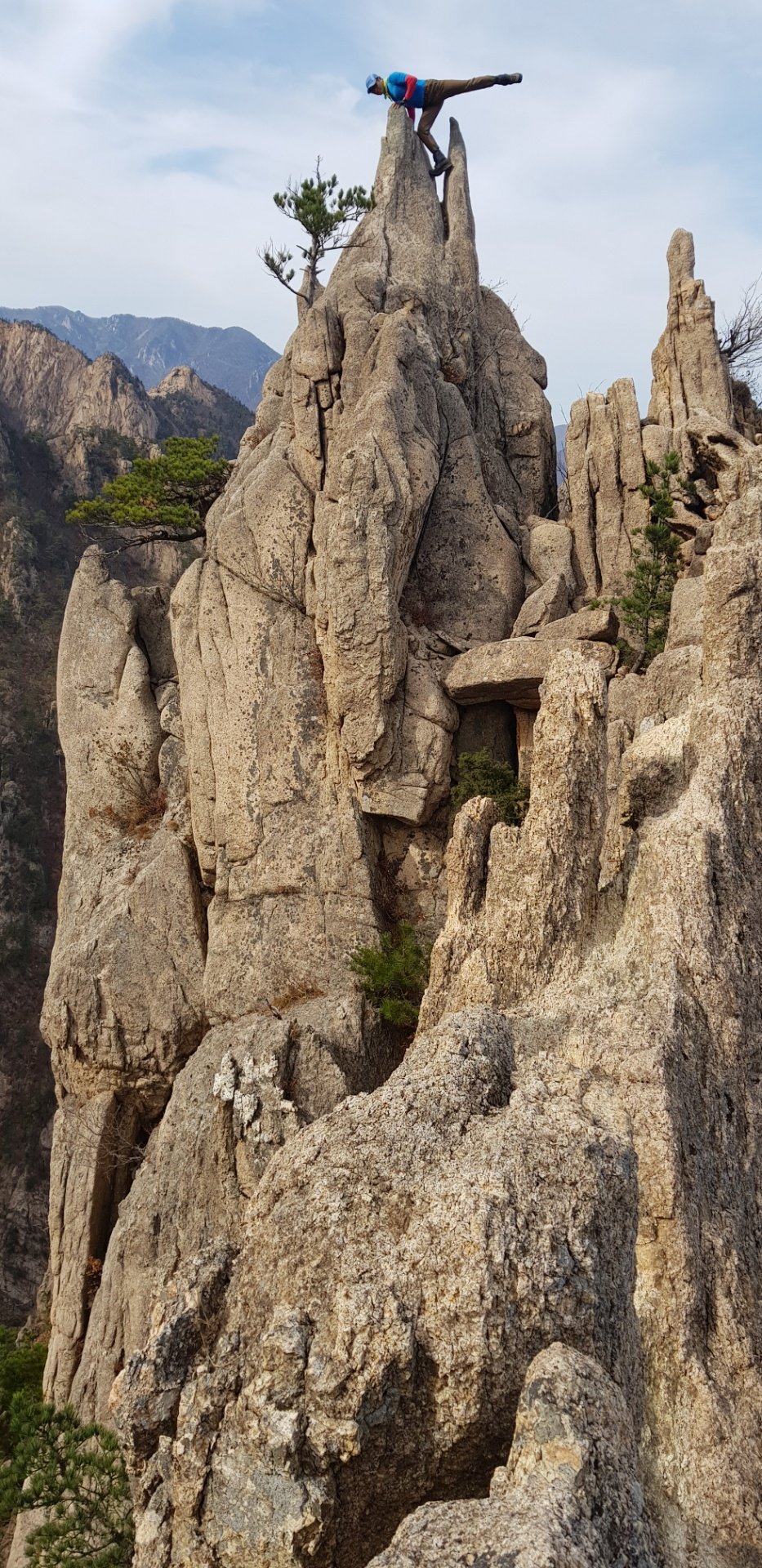 강원 설악산 만추 가을산행 별을따는소년릿지