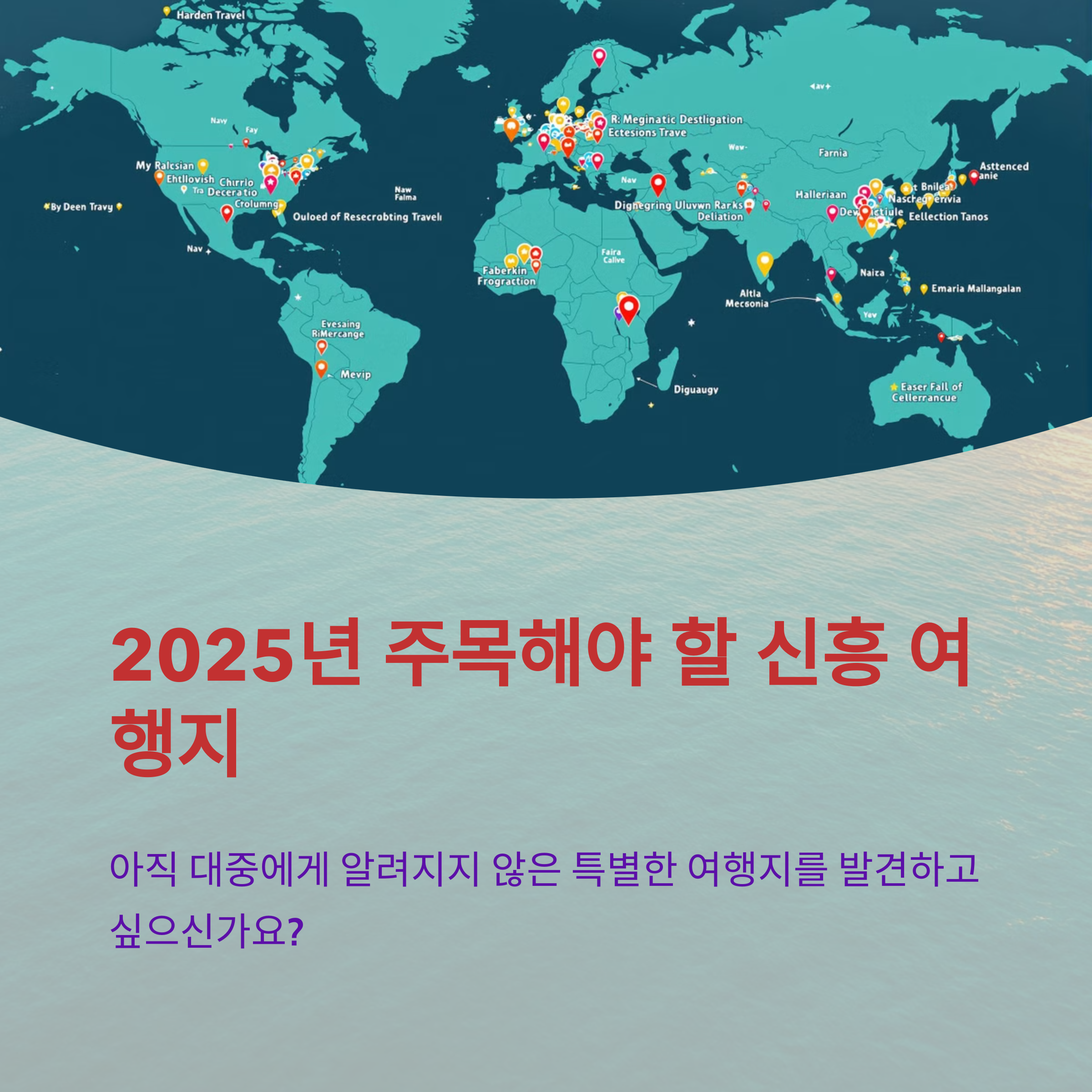 여행 전문가가 선정한 올해 뜨는 신흥 여행지 리스트