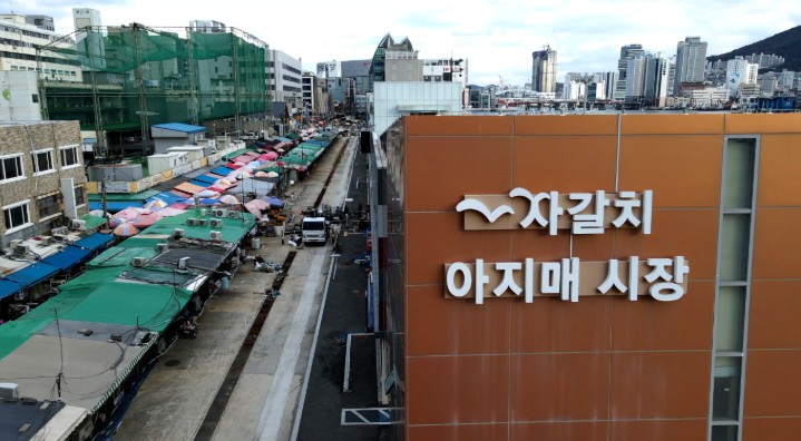 자갈치-아지매-시장