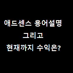  구글 애드센스 용어 설명 (CPC, CTR, RPM, 클릭수, 노출수 등) 그리고 현재까지의 수익 간략이 공개합니다.