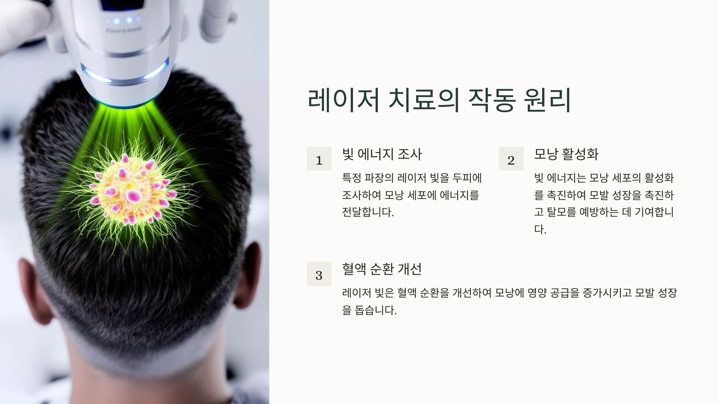 레이저 치료의 작동 원리