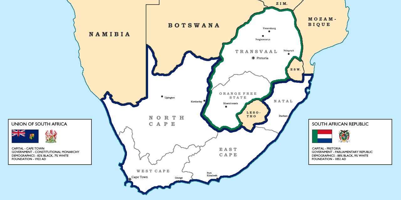 (초록) 남아프리카 공화국