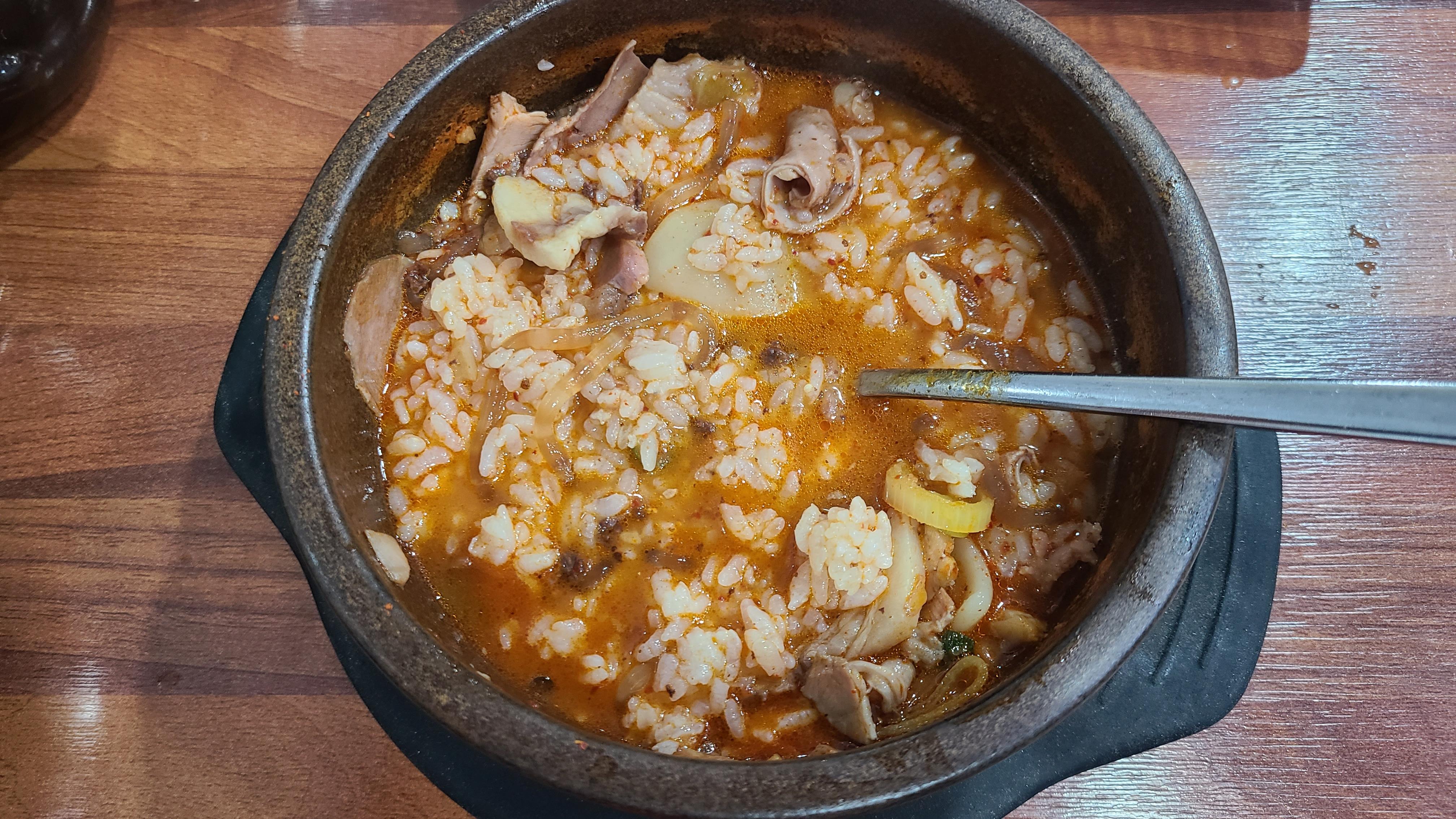 순대국-공기밥