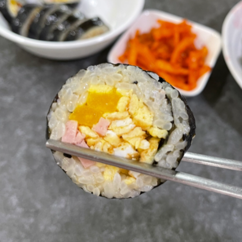 김밥 맛있게 싸는법