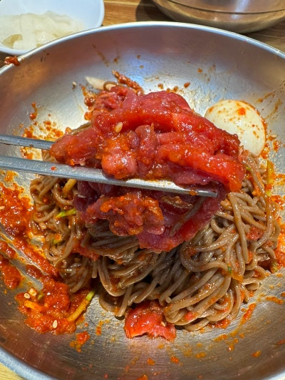 미락육회막국수 이미지