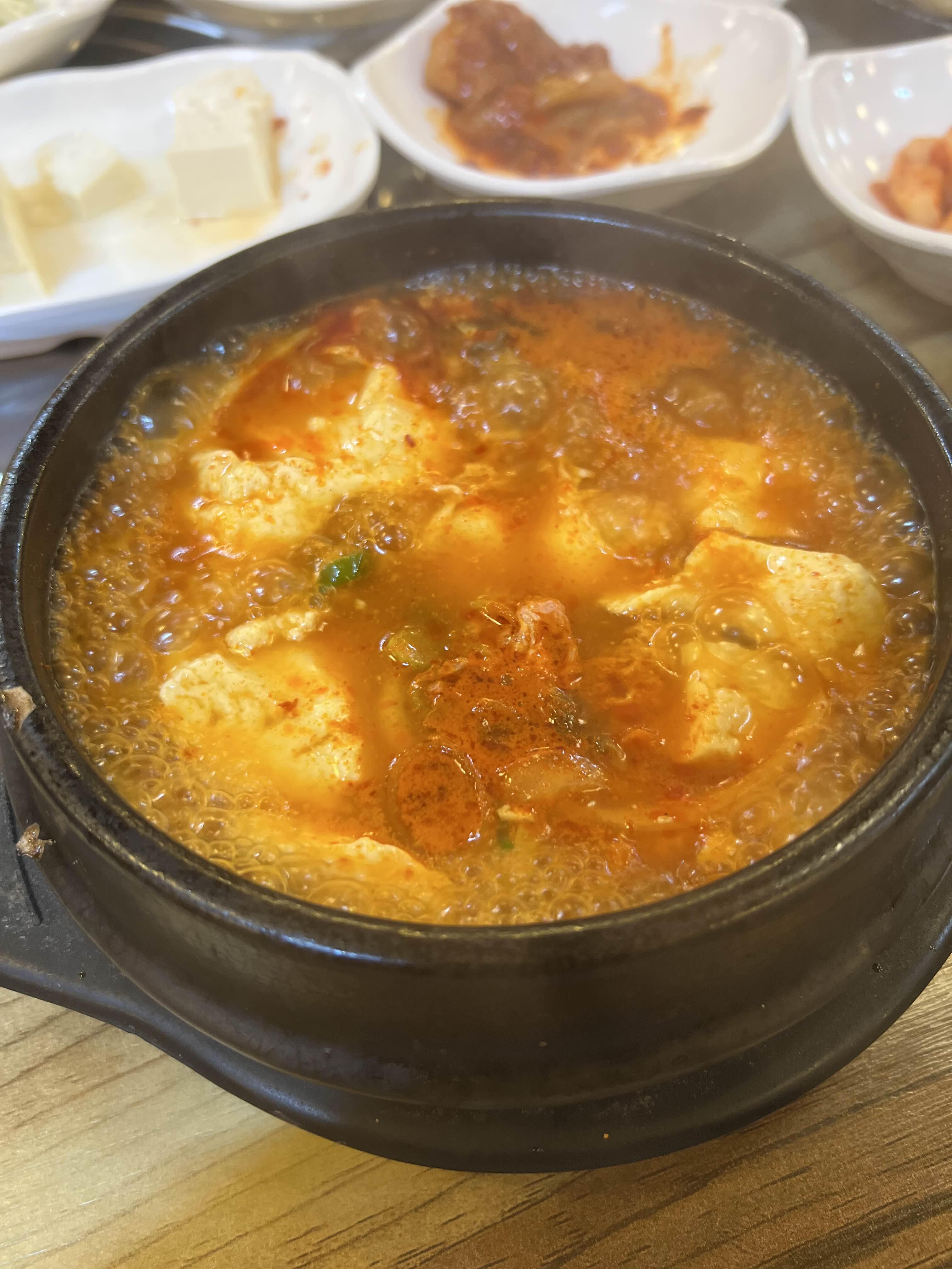  [당진 순두부] 삼대째손두부, 귀여운 로봇이 영차영차 서빙해주는 보글보글 순두부찌개