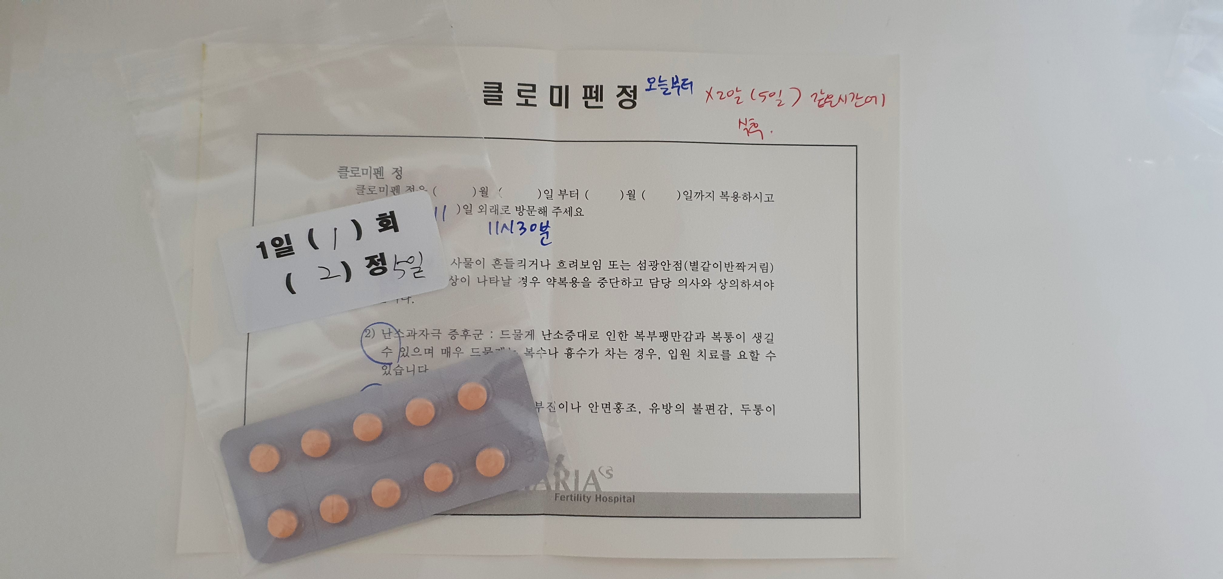  난임부부 임신준비 9월 상봉마리아 방문