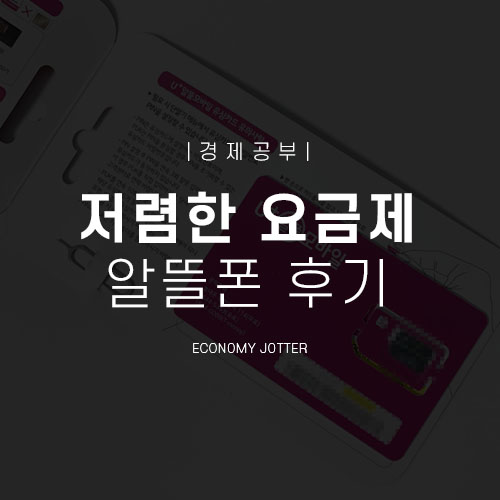  알뜰폰 요금제 3년 후기 : 장단점 및 종류
