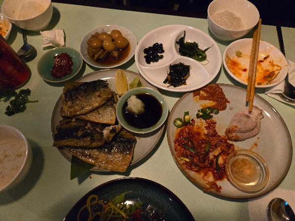 을지잔치 4만원 4인코스 사진