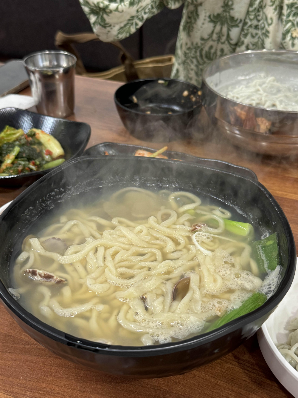 바지락 칼국수