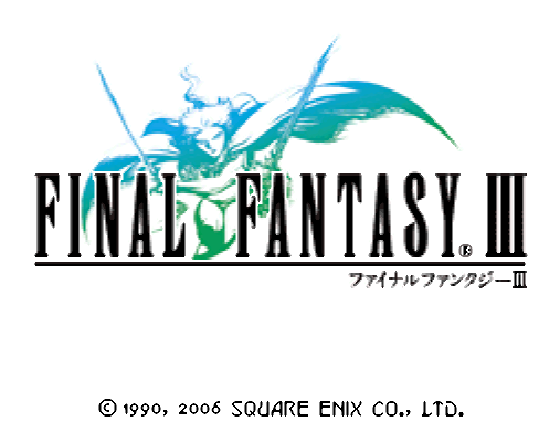  스퀘어 에닉스 - 파이널 판타지 III (ファイナルファンタジースリー - Final Fantasy 3) GBA - RPG (롤플레잉)