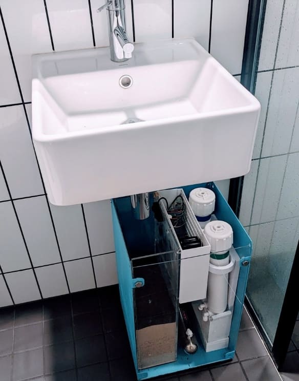 물 재활용 가능한 소형 정수기 Laero develops at-home system for turning wastewater into drinking water