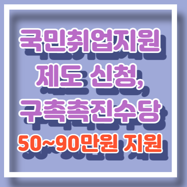 국민취업지원수당-썸네일