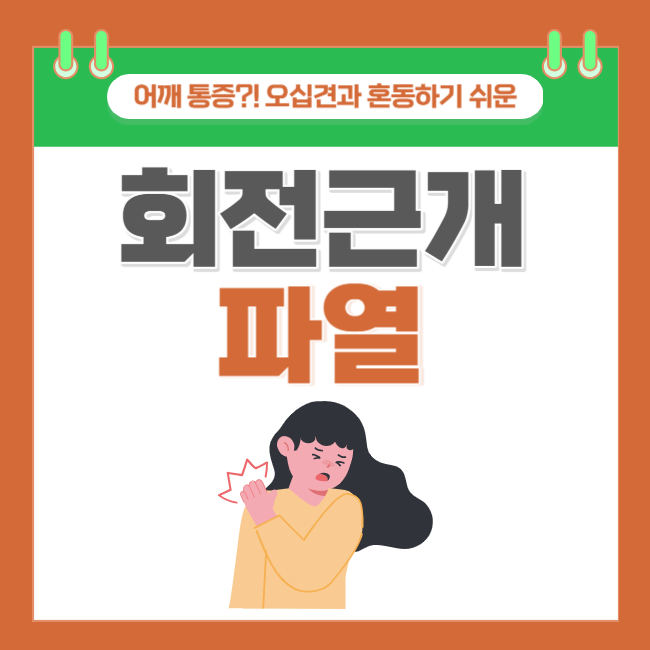  어깨 통증?! 오십견과 혼동하기 쉬운 어깨 회전근개 파열