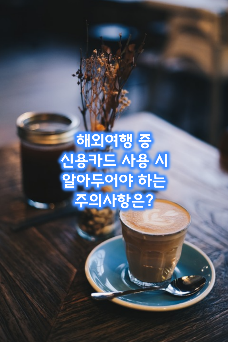 해외여행중신용카드사용팁