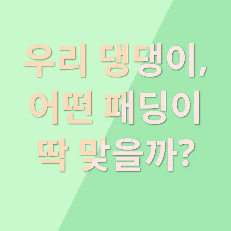 강아지 패딩_1