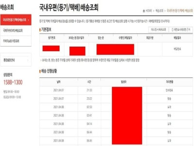국제우편-배송조회