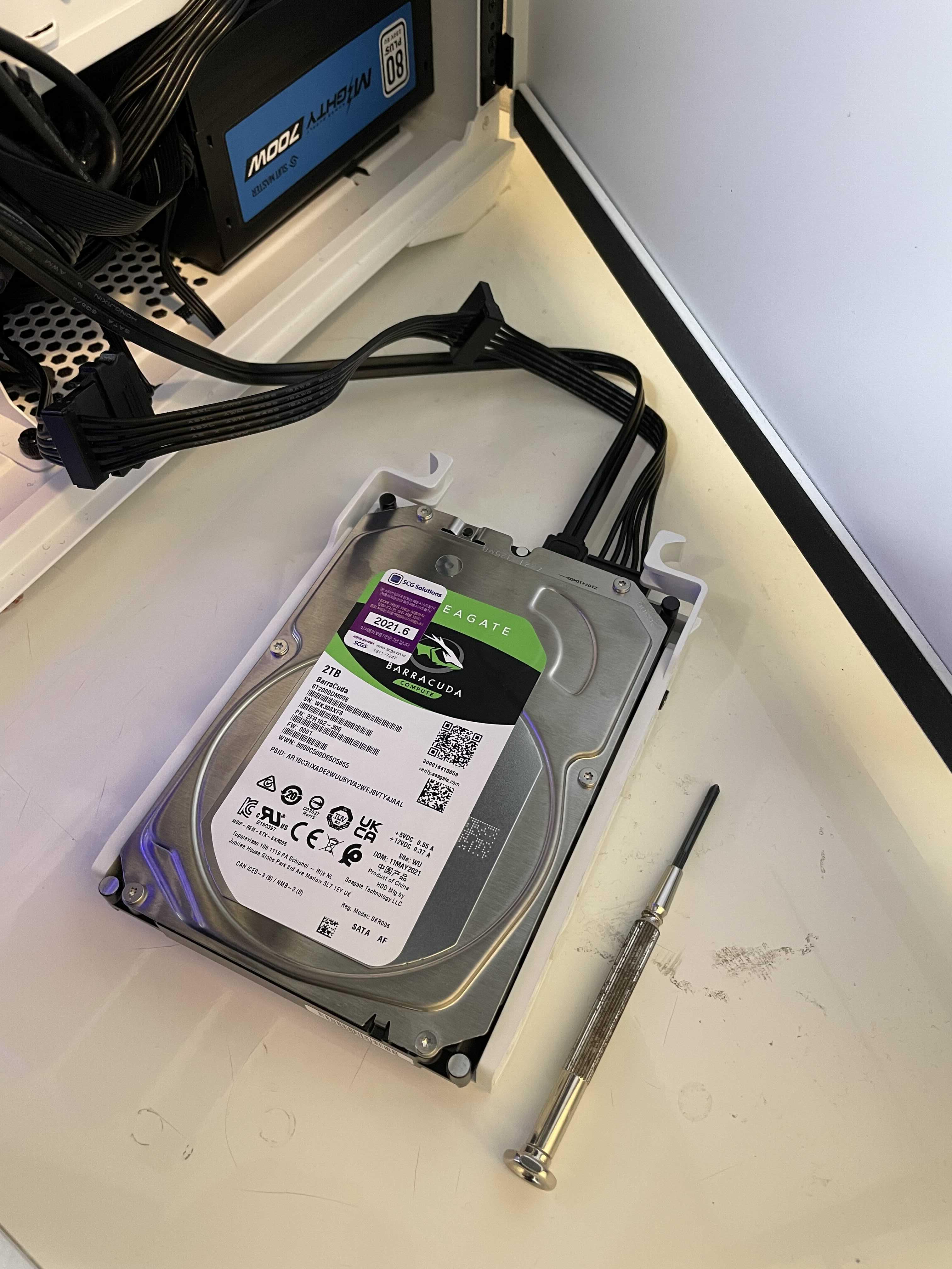  씨게이트 내장 HDD 설치 후기
