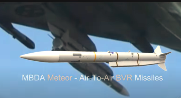 미티어 미사일 MBDA Meteor Missile
