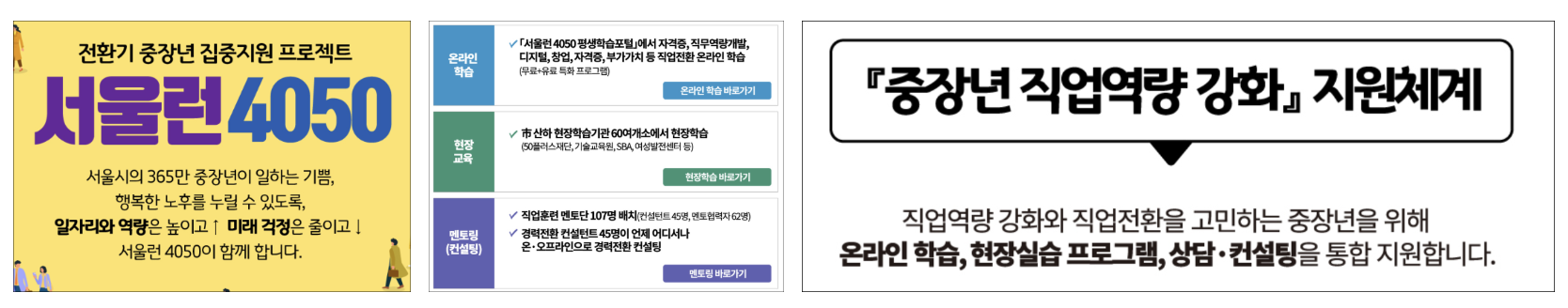 서울시 평생학습포털 온라인 학습 완전 정복 3 중장년층을 위한 맞춤형 강의도 가득