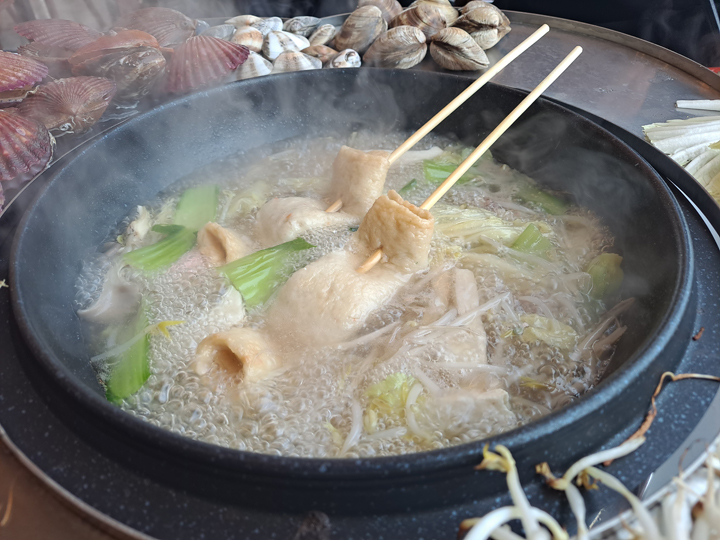 경포다이 - 곱창이 - 해물 - 칼국수 - 먹는법 2