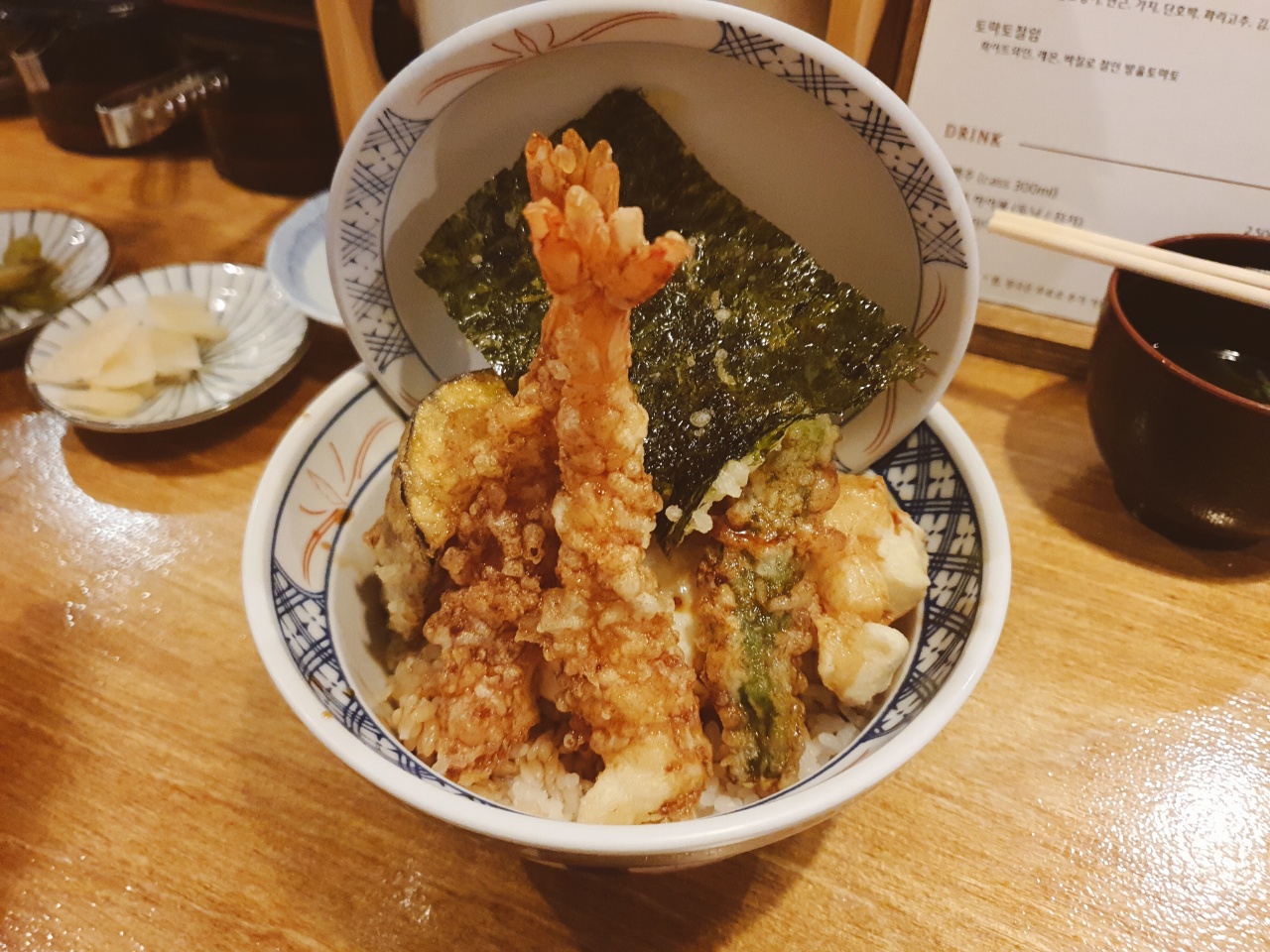  세종시 텐동 맛집 / 보람동 요이텐 / 세종시청 근처 분위기 맛집
