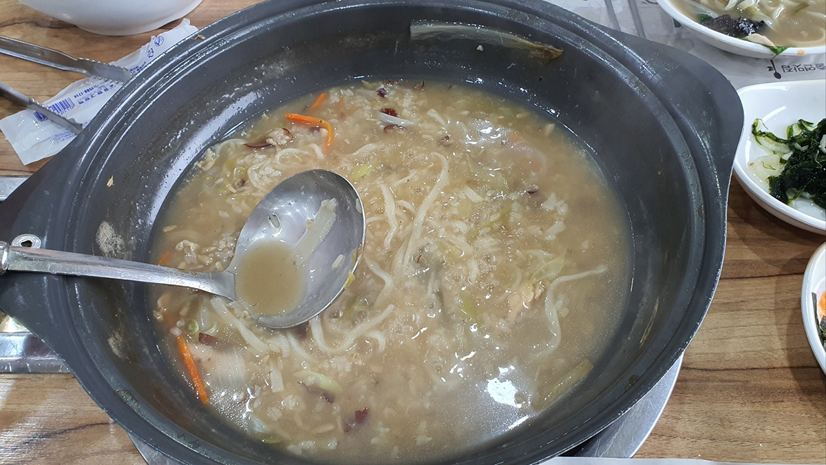 분당 맛집 능이오복탕 찰밥