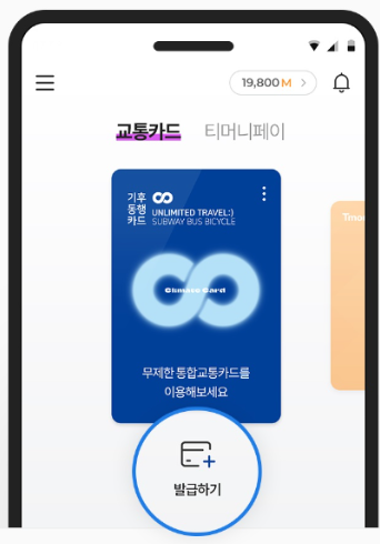 기후동행카드 발급