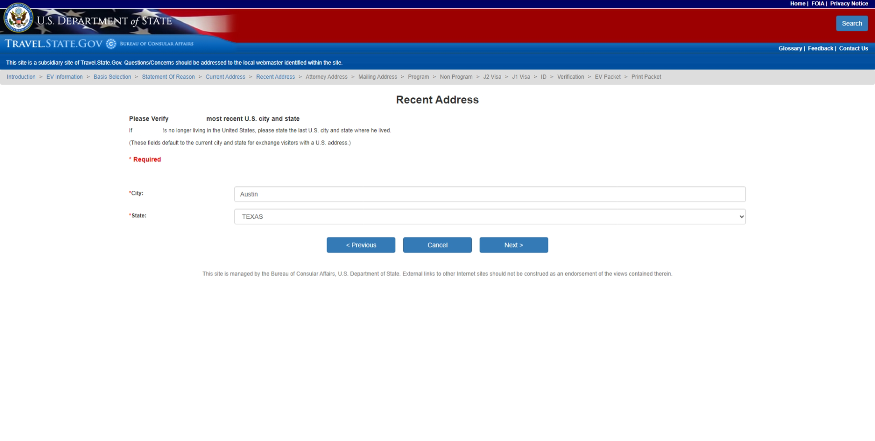 J1 인턴 웨이버 (Waiver) 신청 2장 첫걸음 Online DS3035 작성하기