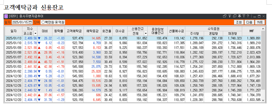 신용잔고