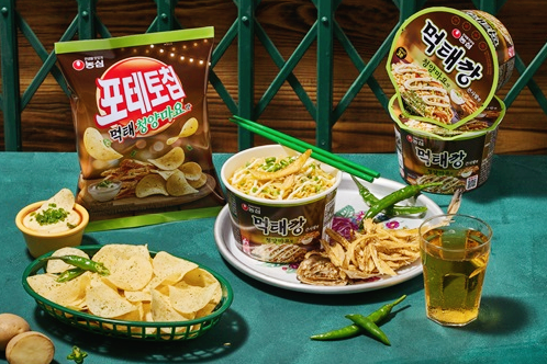 먹태깡-컵라면