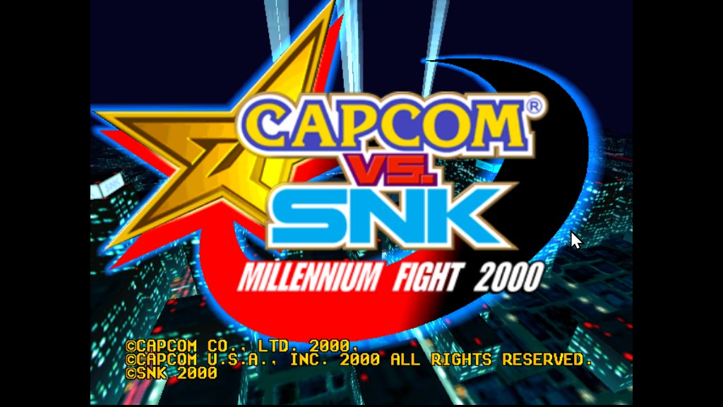드림캐스트 캡콤 VS SNK