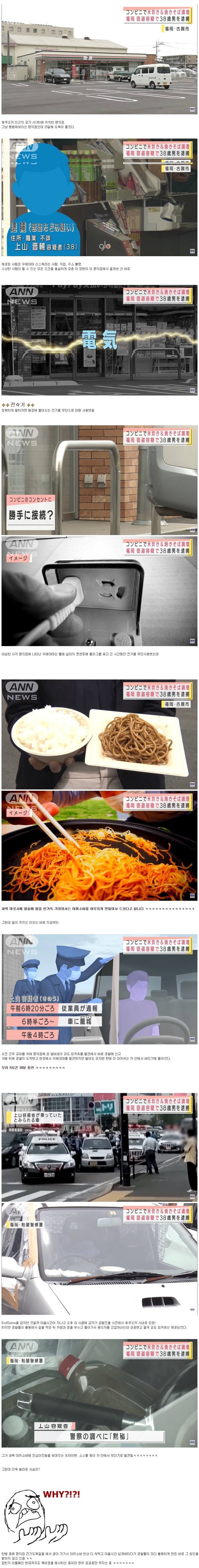  일본의 야키소바 괴인
