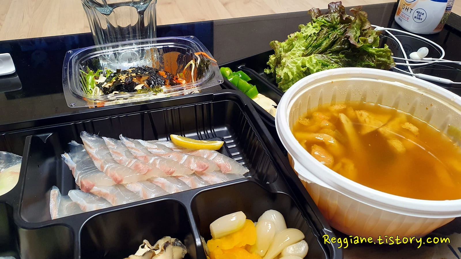  서산 배달 횟집 '수궁 일식' 혼술하기 최적화된 메뉴