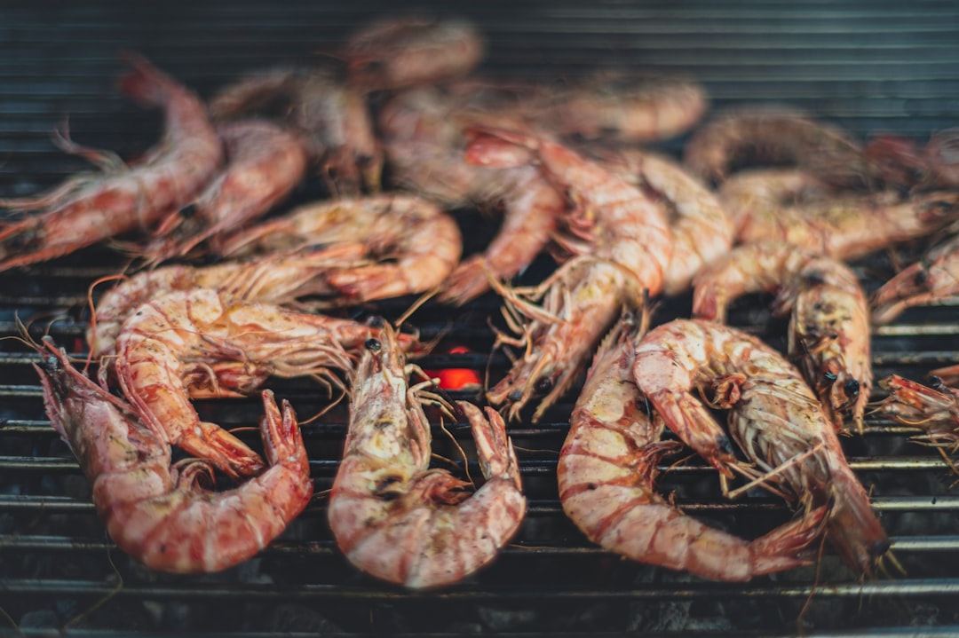Grilled shrimp.