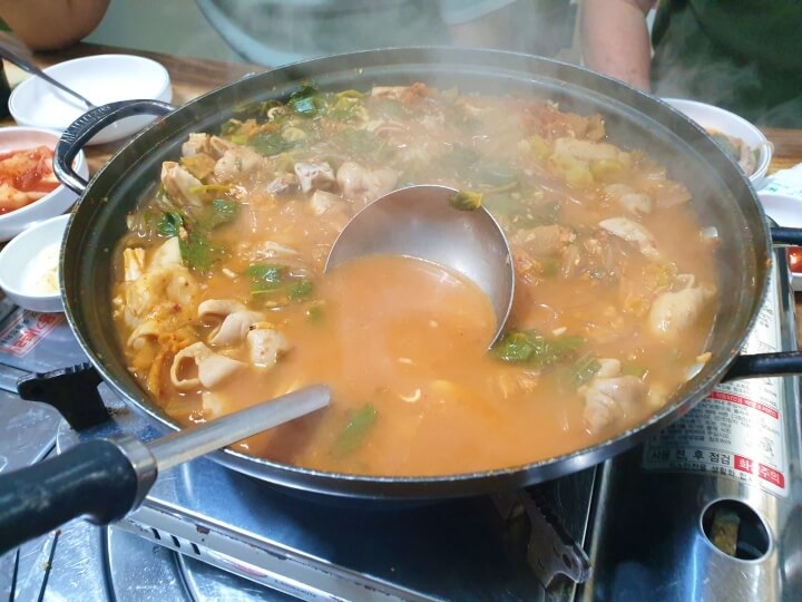 곱창찌개