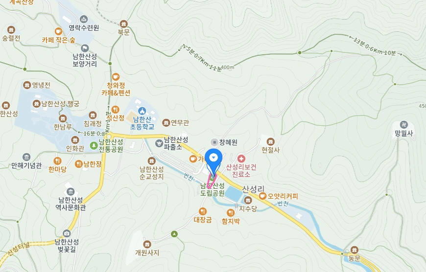 남한산성 위치
