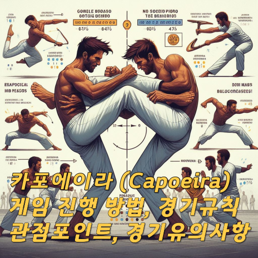  카포에이라 (Capoeira) 게임 진행 방법, 경기규칙, 관점포인트, 경기유의사항 알아보기