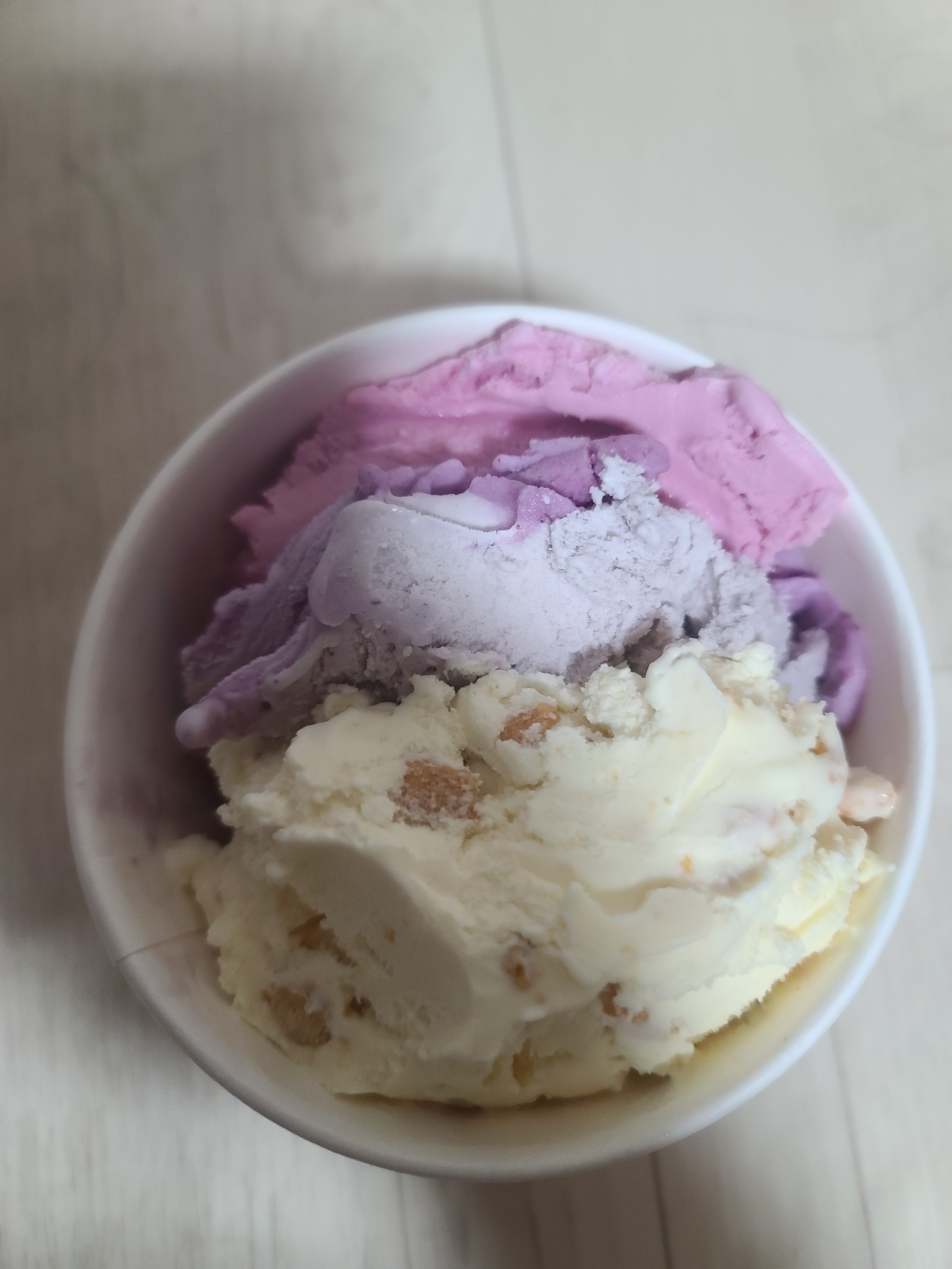  베스킨라빈슨 파인트 3가지 맛보기