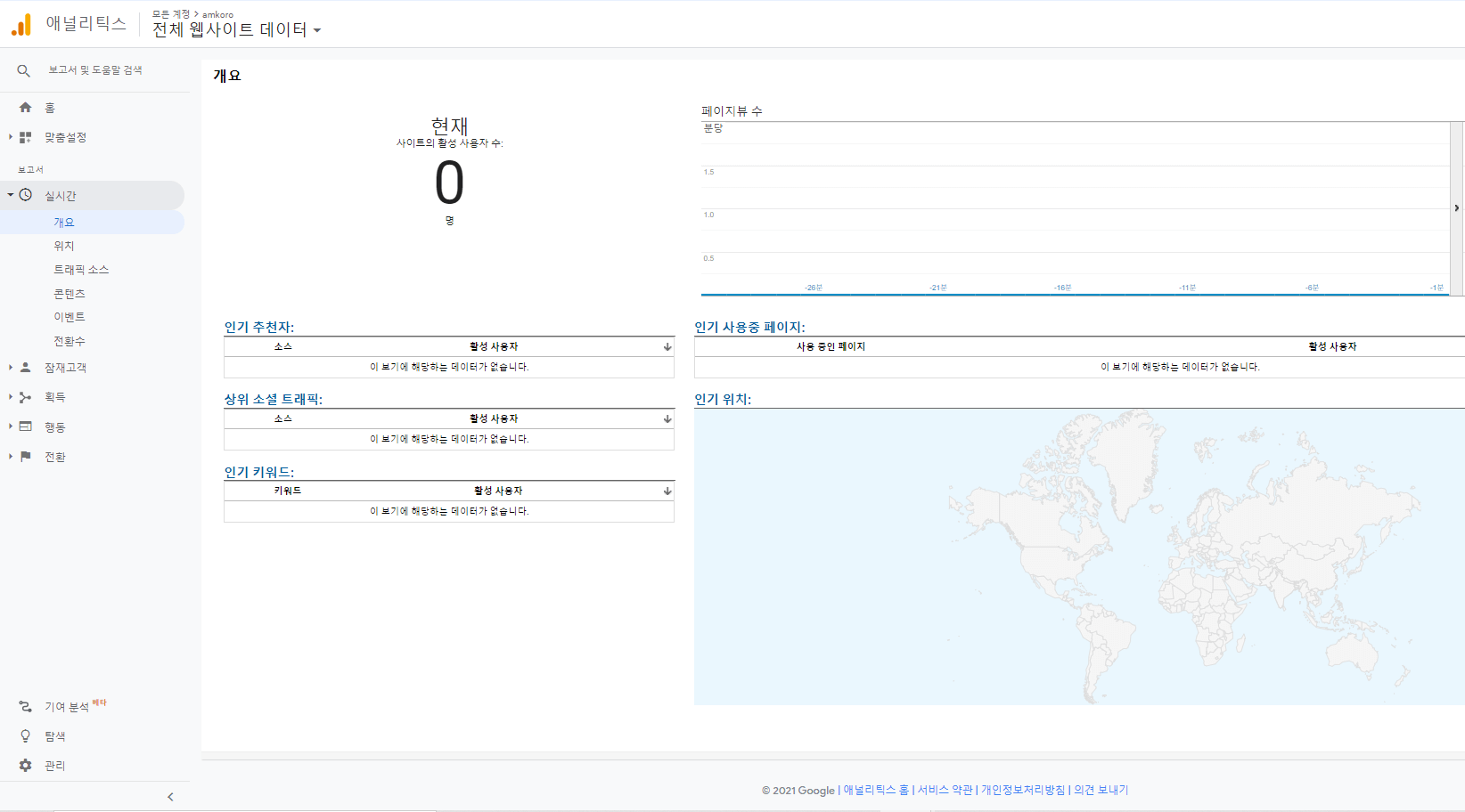 구글 애널리틱스