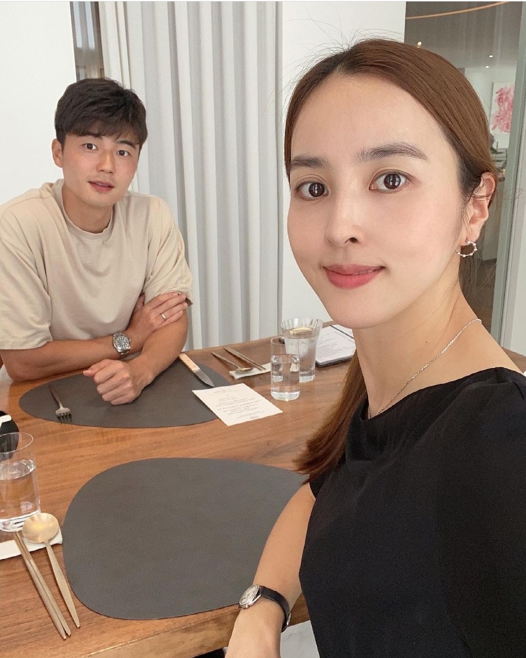 한혜진과 기성용