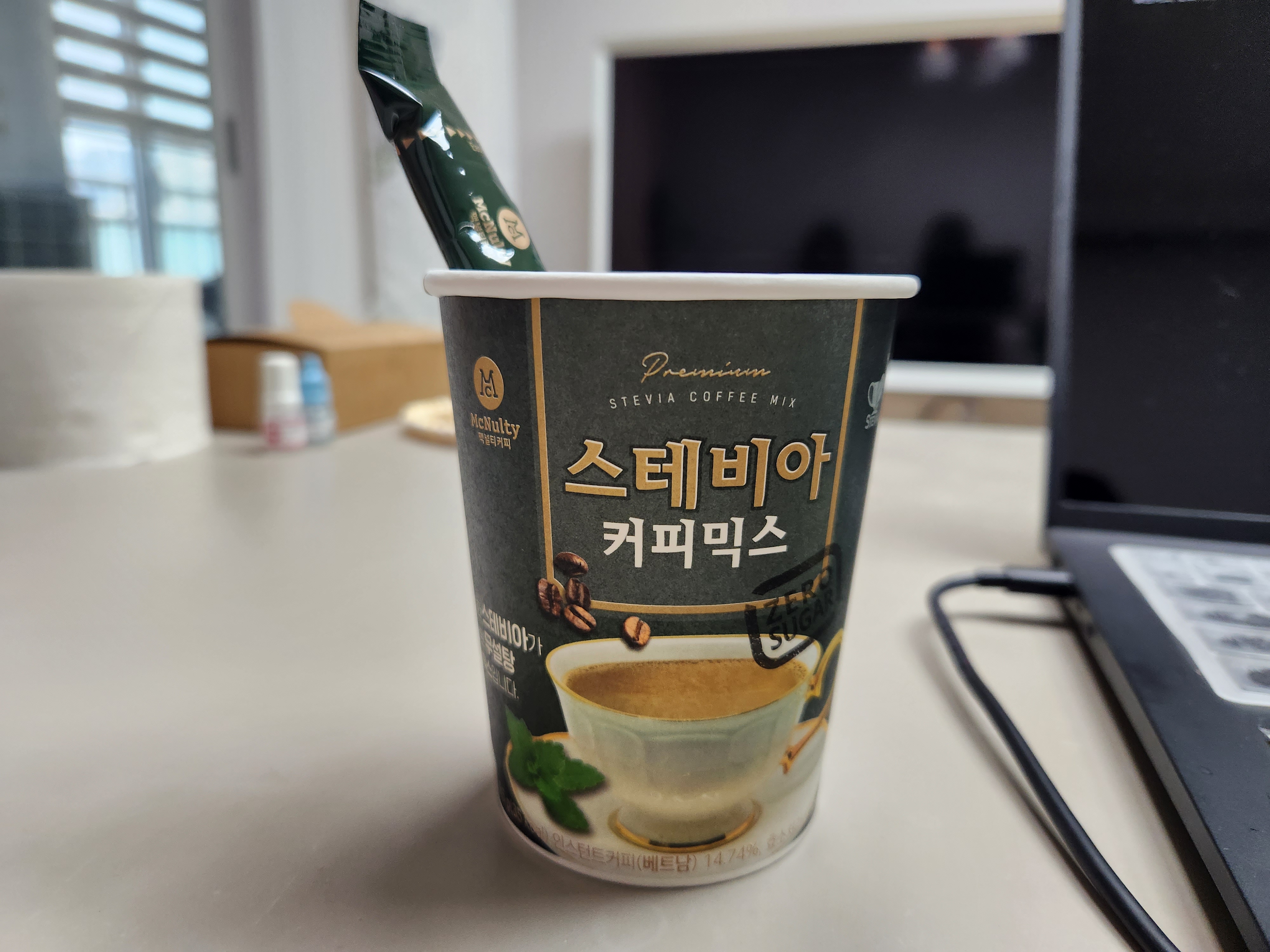 맥널티 스테비아 커피믹스