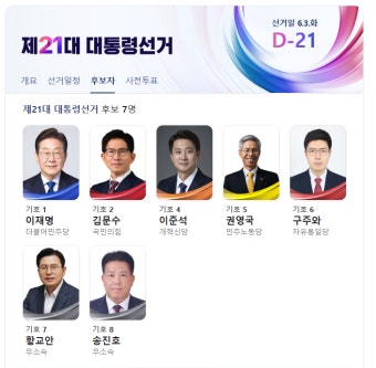 2025 대선 사전투표 총정리