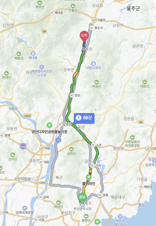 양산IC(통도사) 이미지