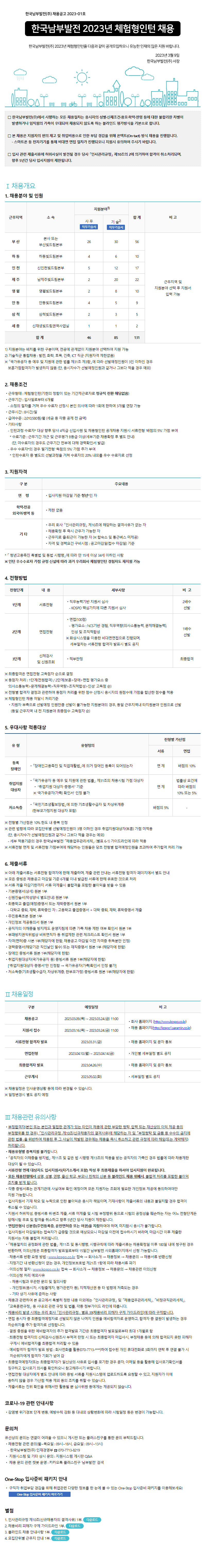 (서울, 대전, 대구, 부산, 광주 자기소개서 상담) 한국남부발전 취업! 한국남부발전의 미션과 비전 그리고 자필수첩! (~3/24) 6