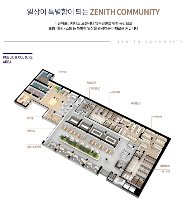 두산 제니스오션시티 - 오션뷰 초품아아파트 분양정보를 가지고 있습니다.