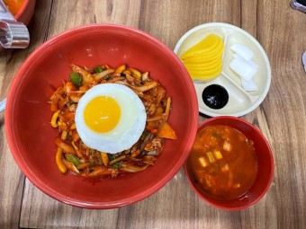 중화비빔밥  짬뽕