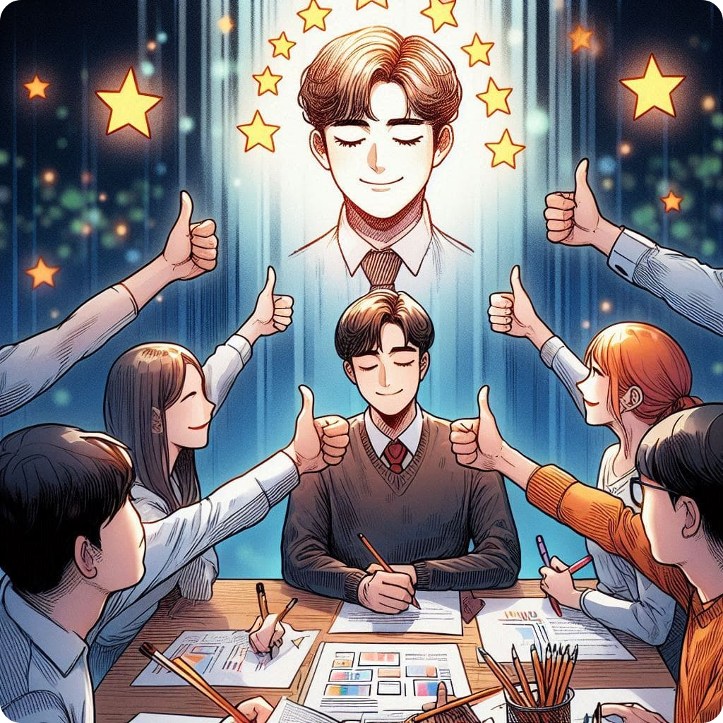praise and encouragement