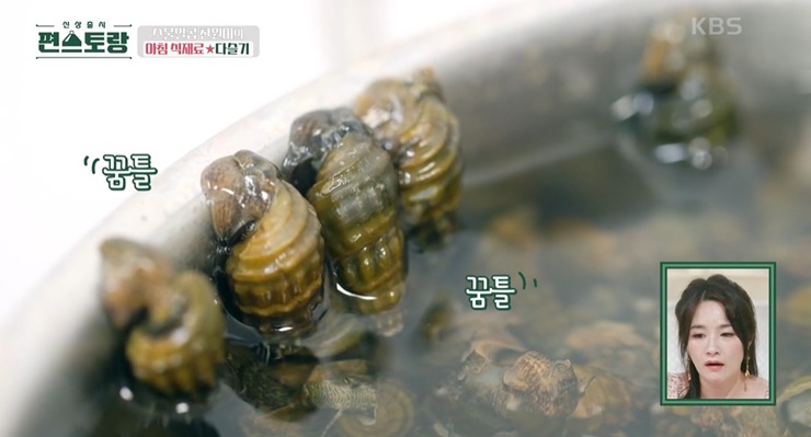 대야에서-탈출하는-다슬기